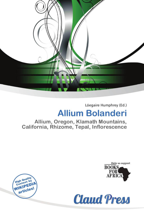 Boek Allium Bolanderi 