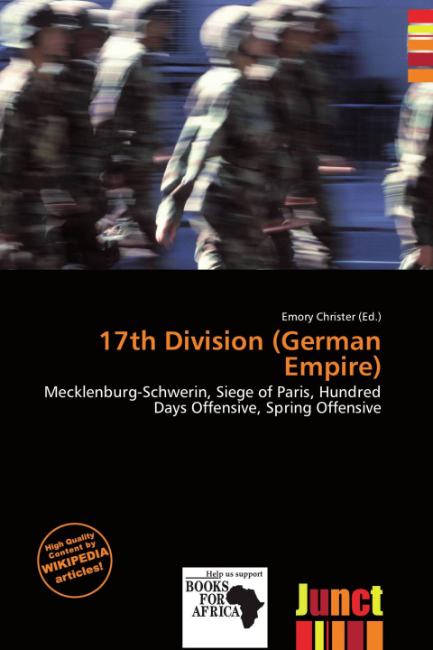 Książka 17th Division (German Empire) 