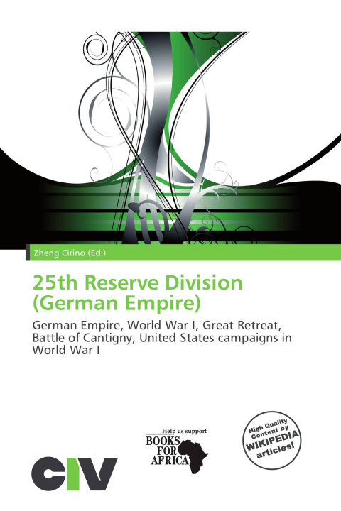 Libro 25th Reserve Division (German Empire) 