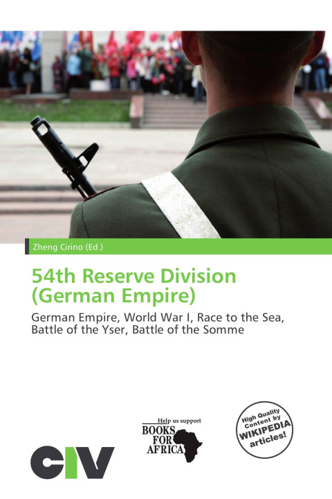 Carte 54th Reserve Division (German Empire) 