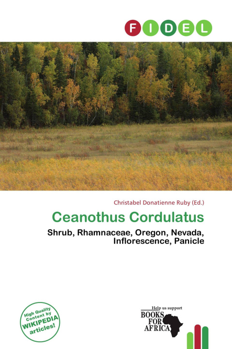 Buch Ceanothus Cordulatus 