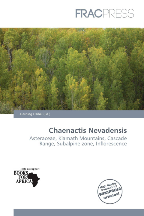 Buch Chaenactis Nevadensis 