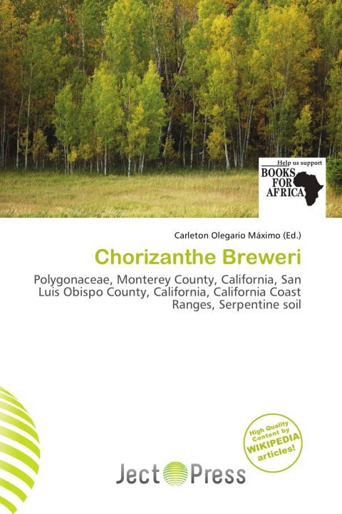 Carte Chorizanthe Breweri 