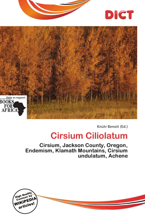 Buch Cirsium Ciliolatum 