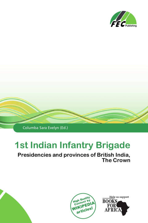 Carte 1st Indian Infantry Brigade 
