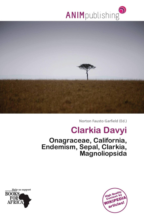 Carte Clarkia Davyi 