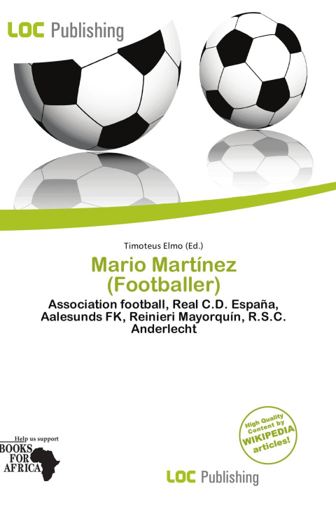 Książka Mario Martínez (Footballer) 