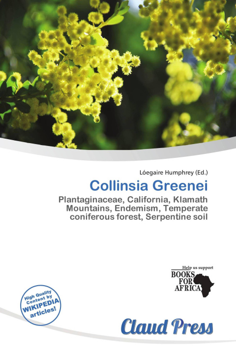 Książka Collinsia Greenei 