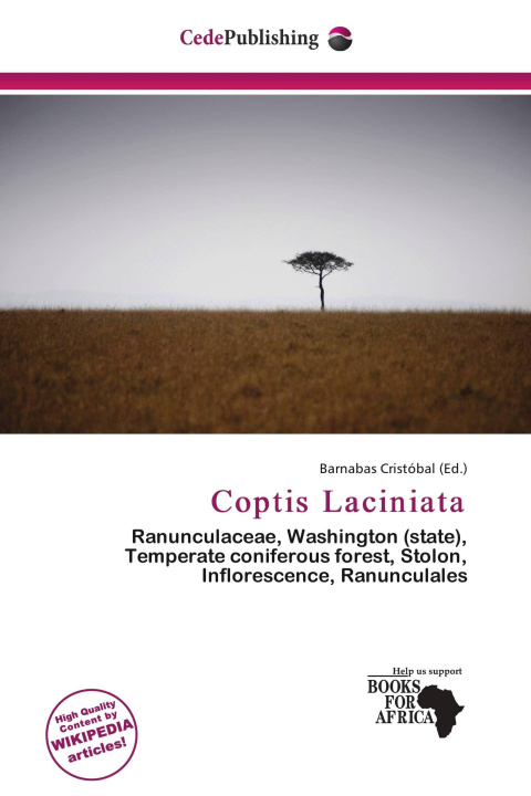 Książka Coptis Laciniata 