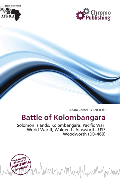 Книга Battle of Kolombangara 