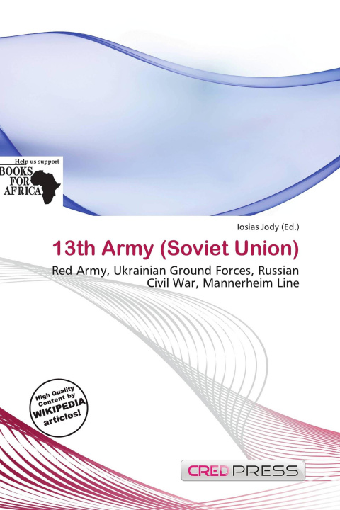 Livro 13th Army (Soviet Union) 