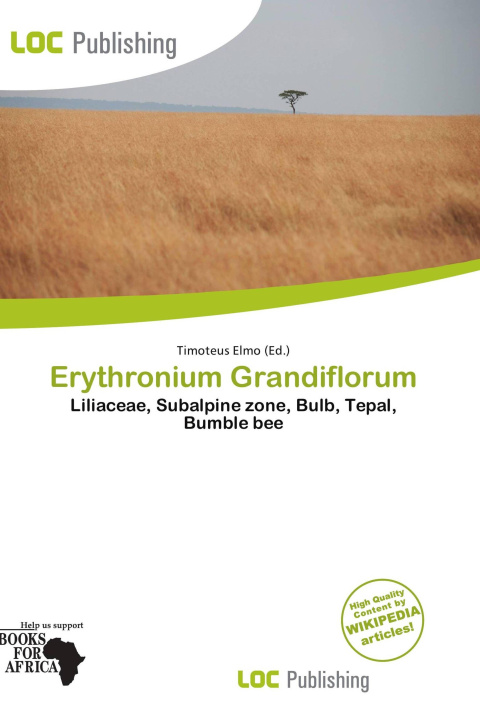 Książka Erythronium Grandiflorum 