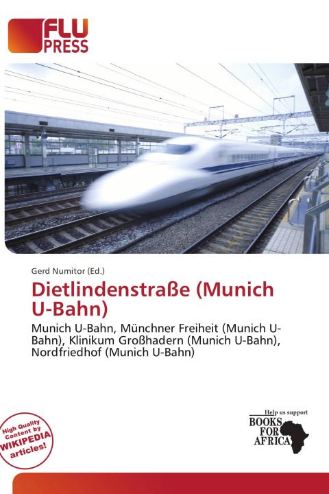 Книга Dietlindenstraße (Munich U-Bahn) 