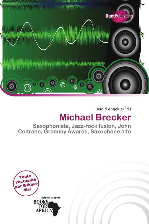 Könyv Michael Brecker 