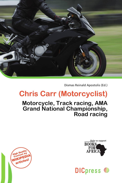 Carte Chris Carr (Motorcyclist) 