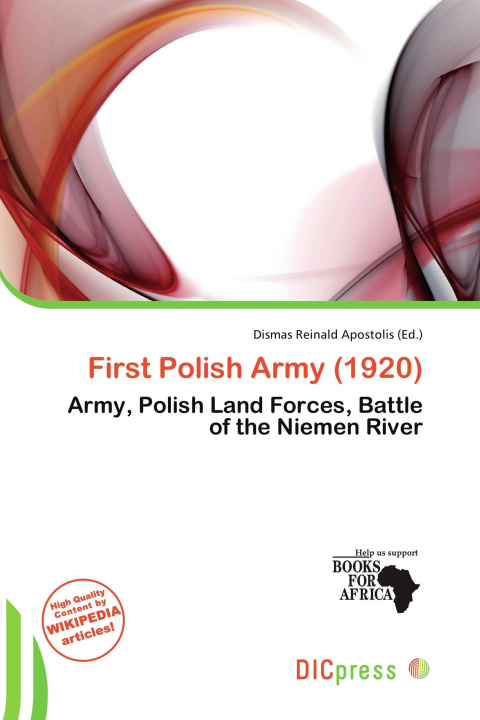 Książka First Polish Army (1920) 