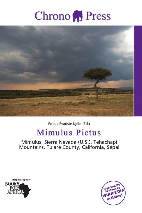 Buch Mimulus Pictus 