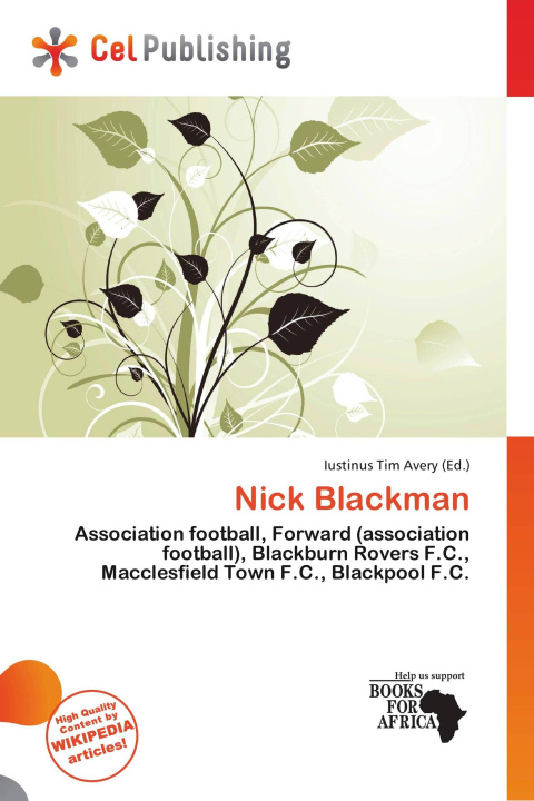 Kniha Nick Blackman 