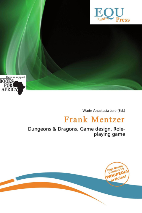 Kniha Frank Mentzer 