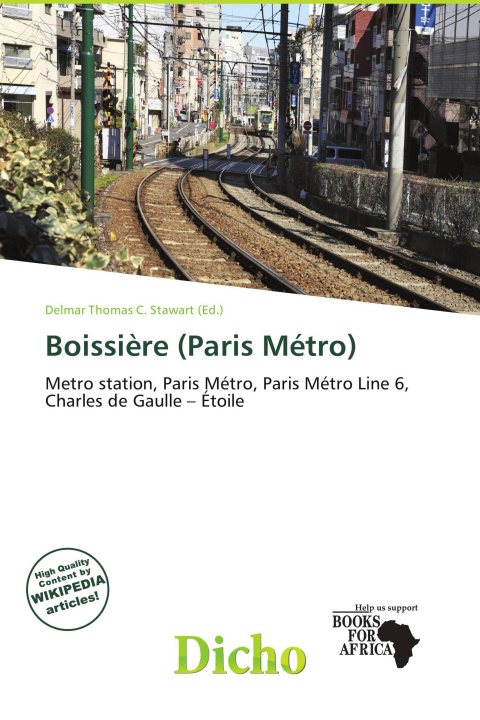 Boek Boissière (Paris Métro) 