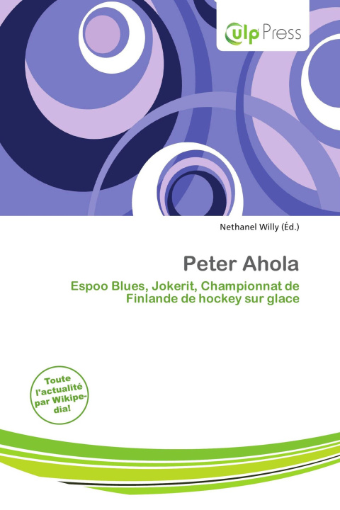 Książka Peter Ahola 
