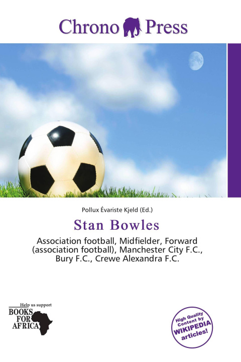 Kniha Stan Bowles 