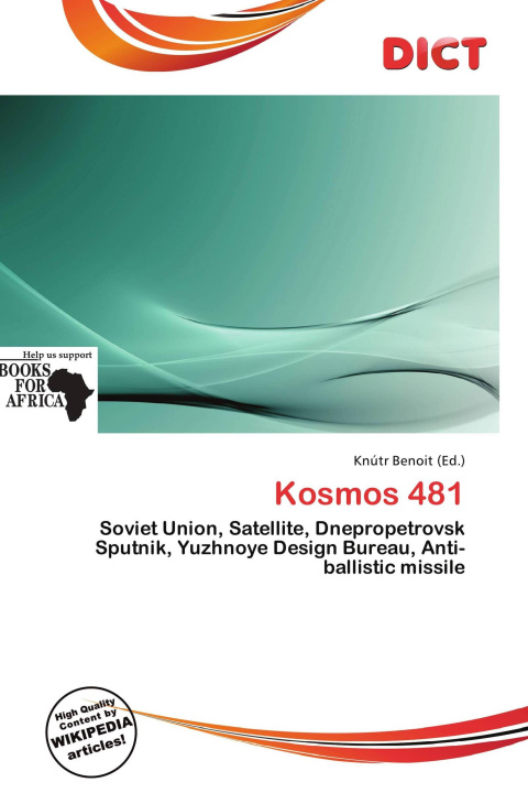 Kniha Kosmos 481 