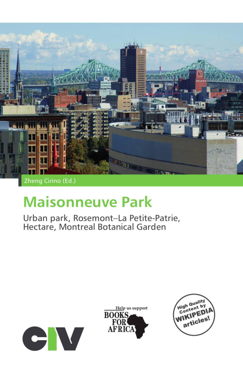 Książka Maisonneuve Park 