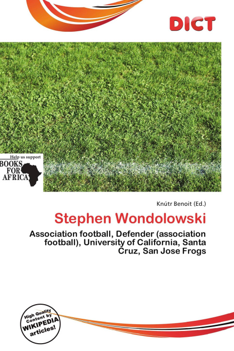 Kniha Stephen Wondolowski 