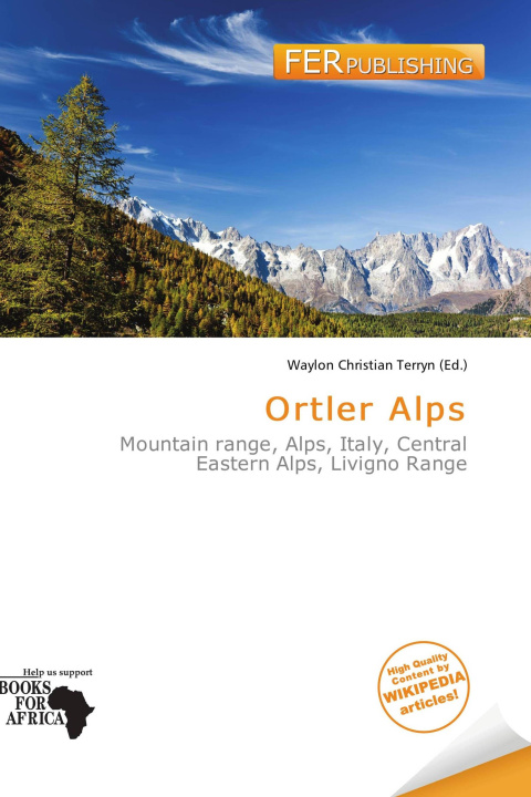Książka Ortler Alps 
