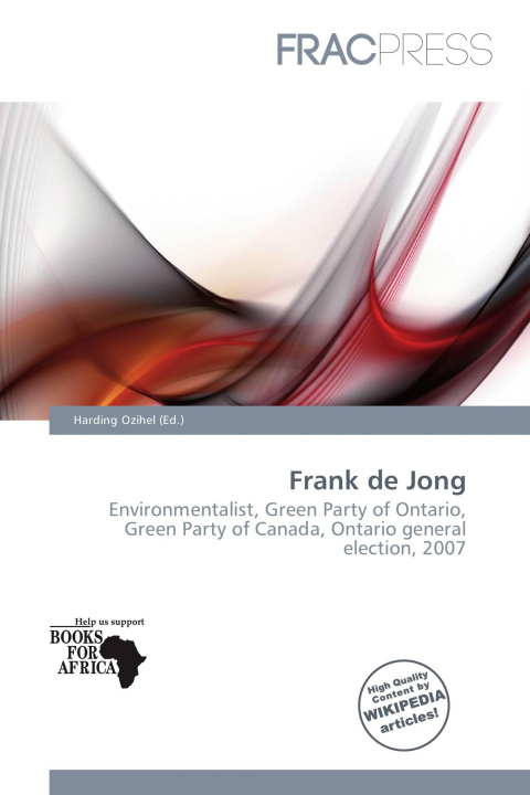 Buch Frank de Jong 
