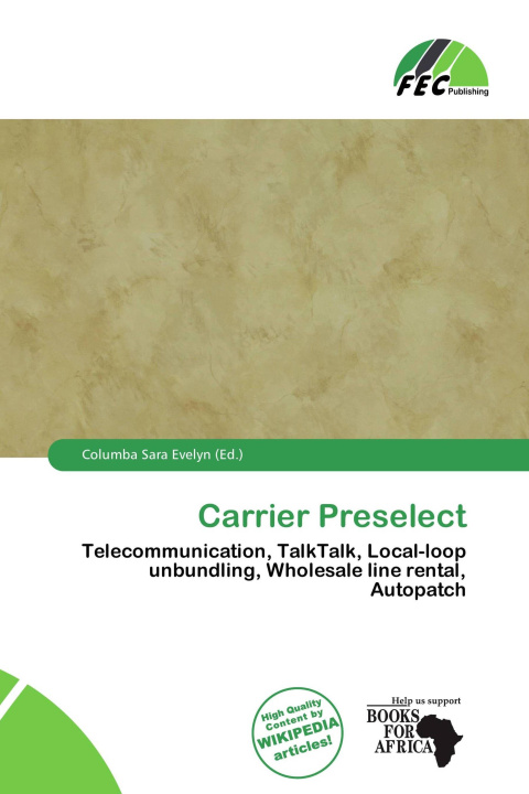 Buch Carrier Preselect 