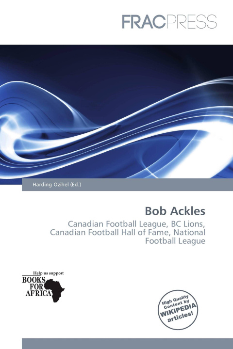Buch Bob Ackles 