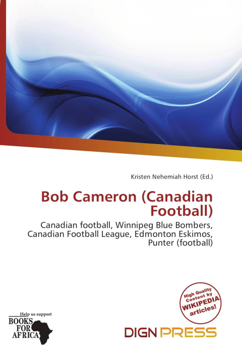 Knjiga Bob Cameron (Canadian Football) 