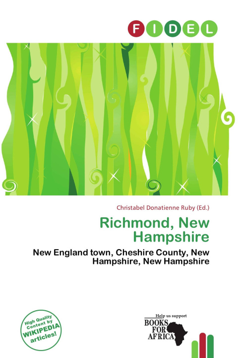 Könyv Richmond, New Hampshire 