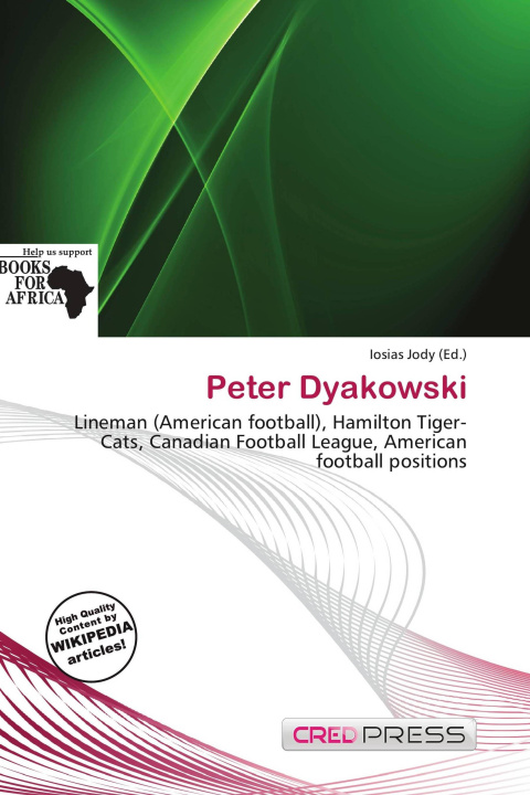 Kniha Peter Dyakowski 