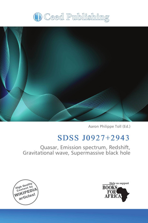 Książka SDSS J0927+2943 