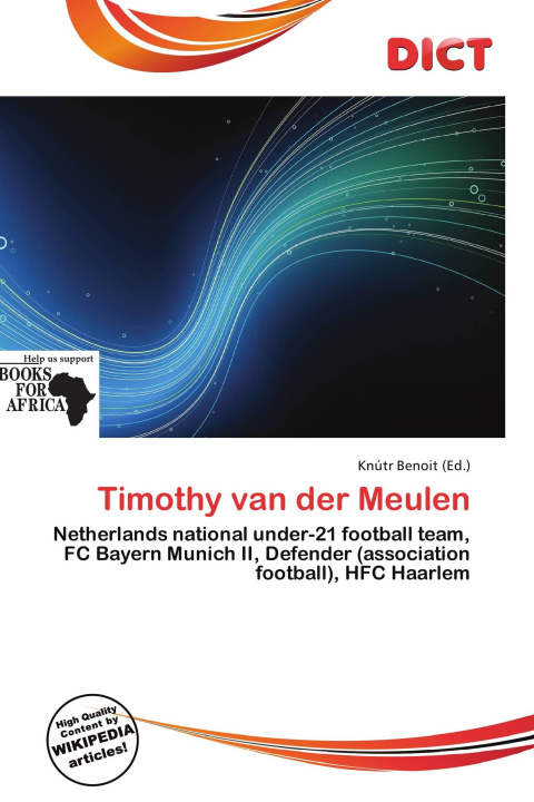 Książka Timothy van der Meulen 