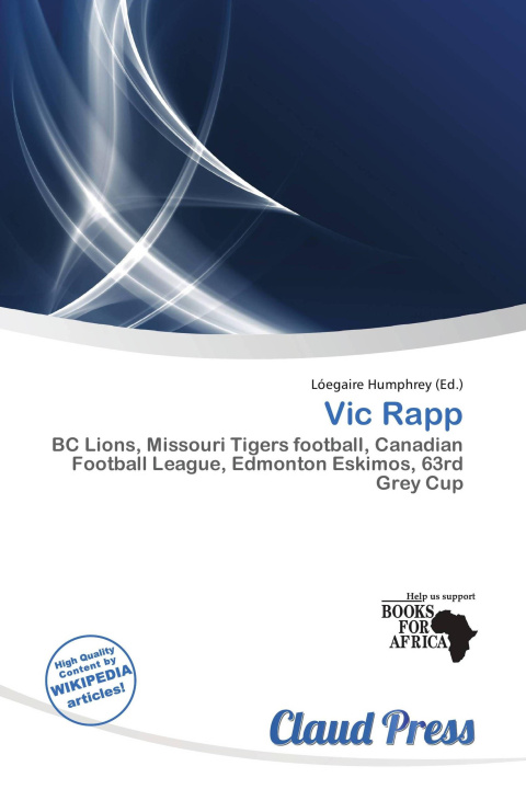 Libro Vic Rapp 