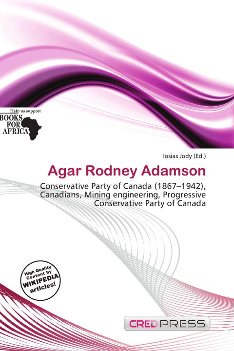 Книга Agar Rodney Adamson 