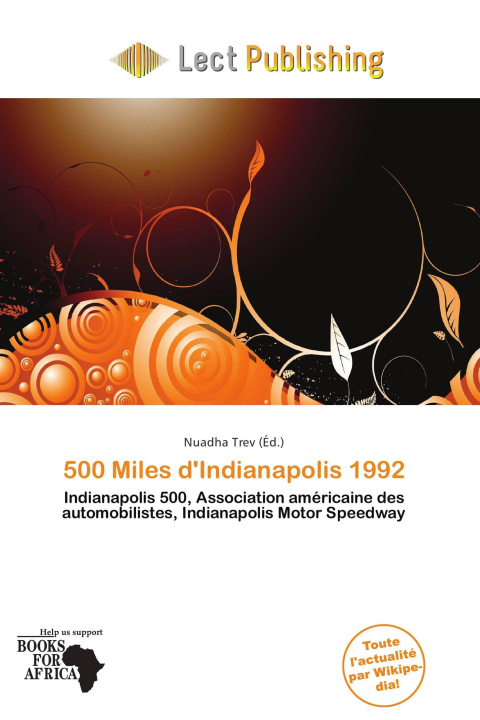 Book 500 Miles d'Indianapolis 1992 