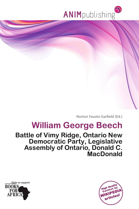 Buch William George Beech 