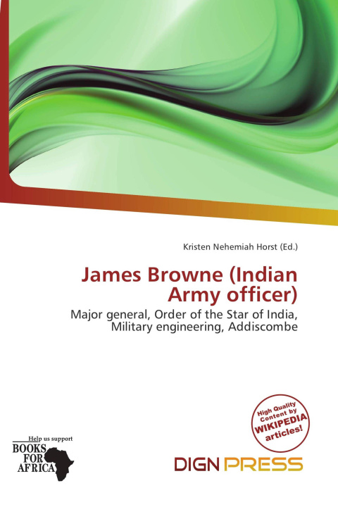 Carte James Browne (Indian Army officer) 