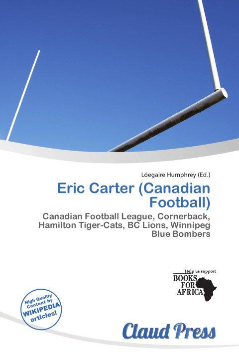 Knjiga Eric Carter (Canadian Football) 
