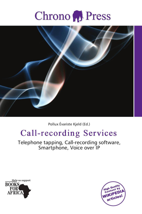 Kniha Call-recording Services 