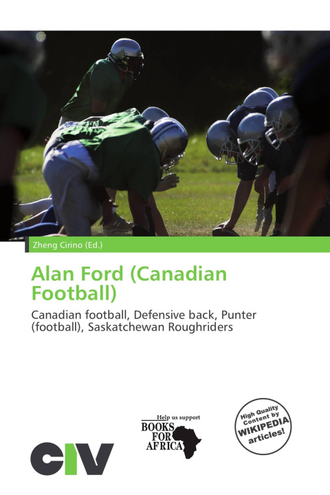 Libro Alan Ford (Canadian Football) 