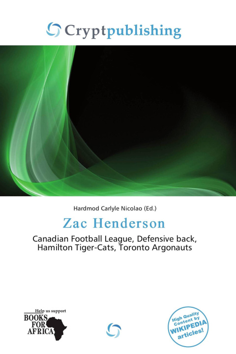 Buch Zac Henderson 