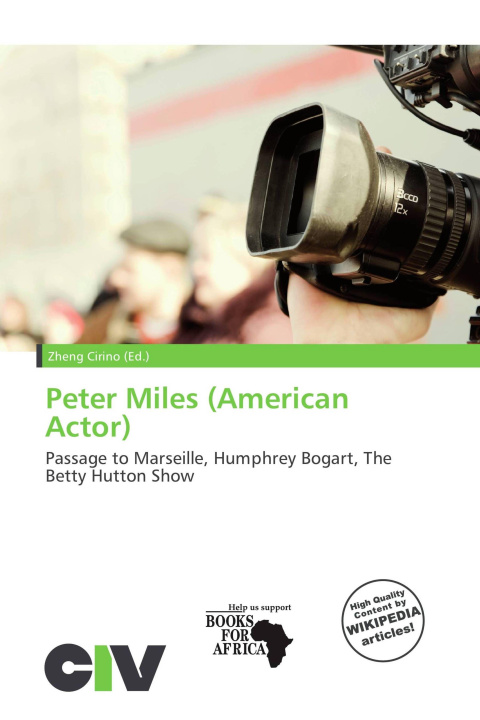 Książka Peter Miles (American Actor) 