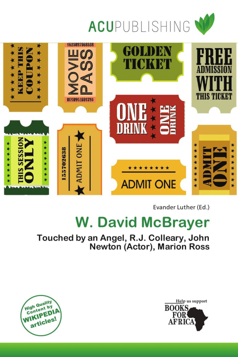 Kniha W. David McBrayer 