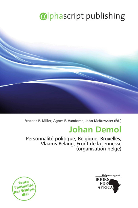 Livro Johan Demol Agnes F. Vandome